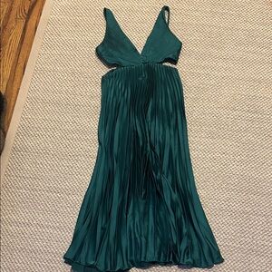 Abercrombie & Fitch Teal Backless Dress